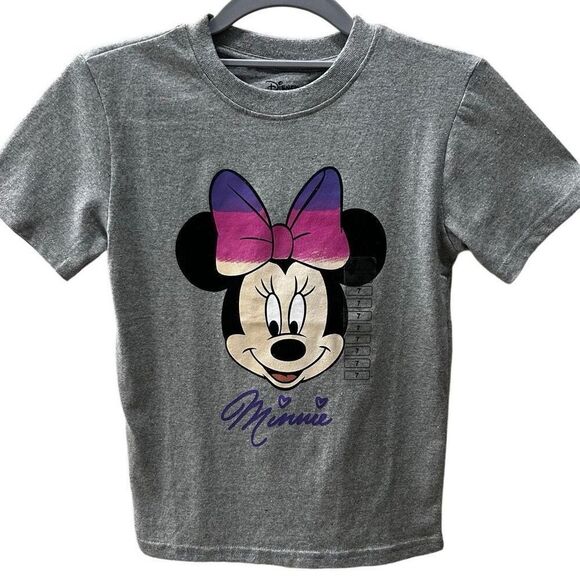 Lot Of 2 NWT Disney Mickey Mouse & Minnie Mouse Official T-shirts Kids Size 5/6 - Picture 4 of 11